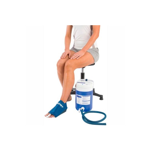 AirCast CryoCuff Medium Foot Cuff with Gravity Feed Cooler